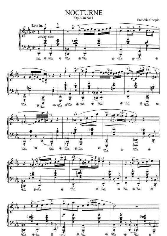Шопен. два ноктюрна op. 55 (nocturnes, op. 55) | belcanto.ru