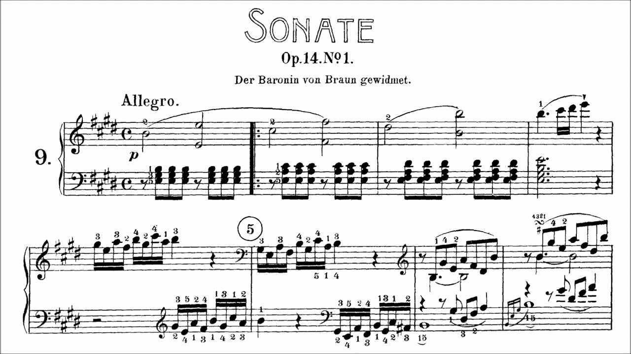 Бетховен. соната для фортепиано no. 24 (piano sonata no. 24 (fis-dur), op. 78) | belcanto.ru