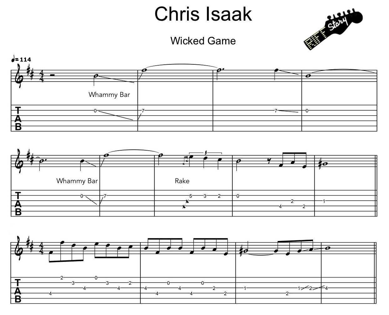Wicked game tabs. Wicked game Chris Isaak табы. Chris Isaak гитара.