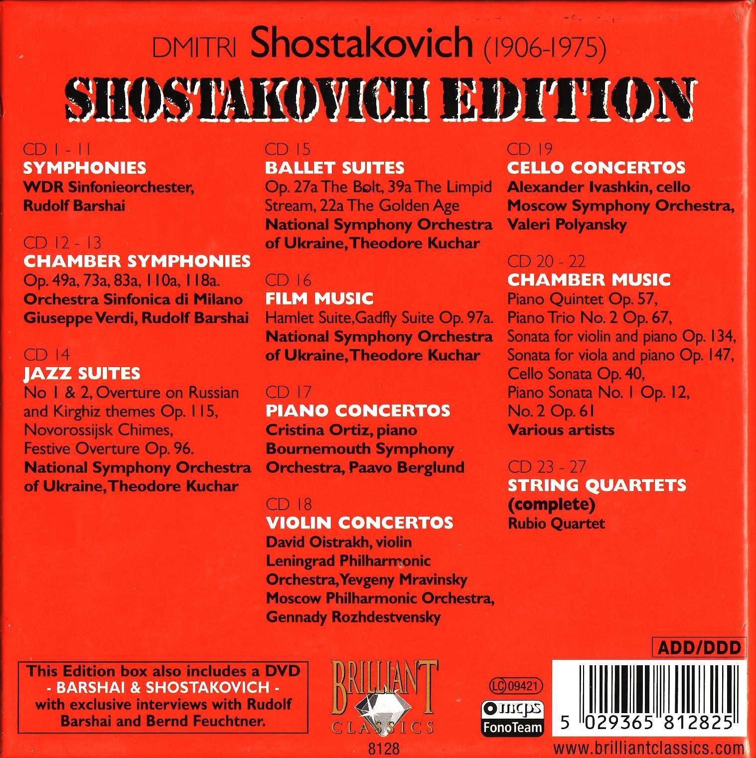 Шостакович. симфония no. 2 («октябрю») (symphony no. 2 in (h-dur), op. 14, «to october») | belcanto.ru