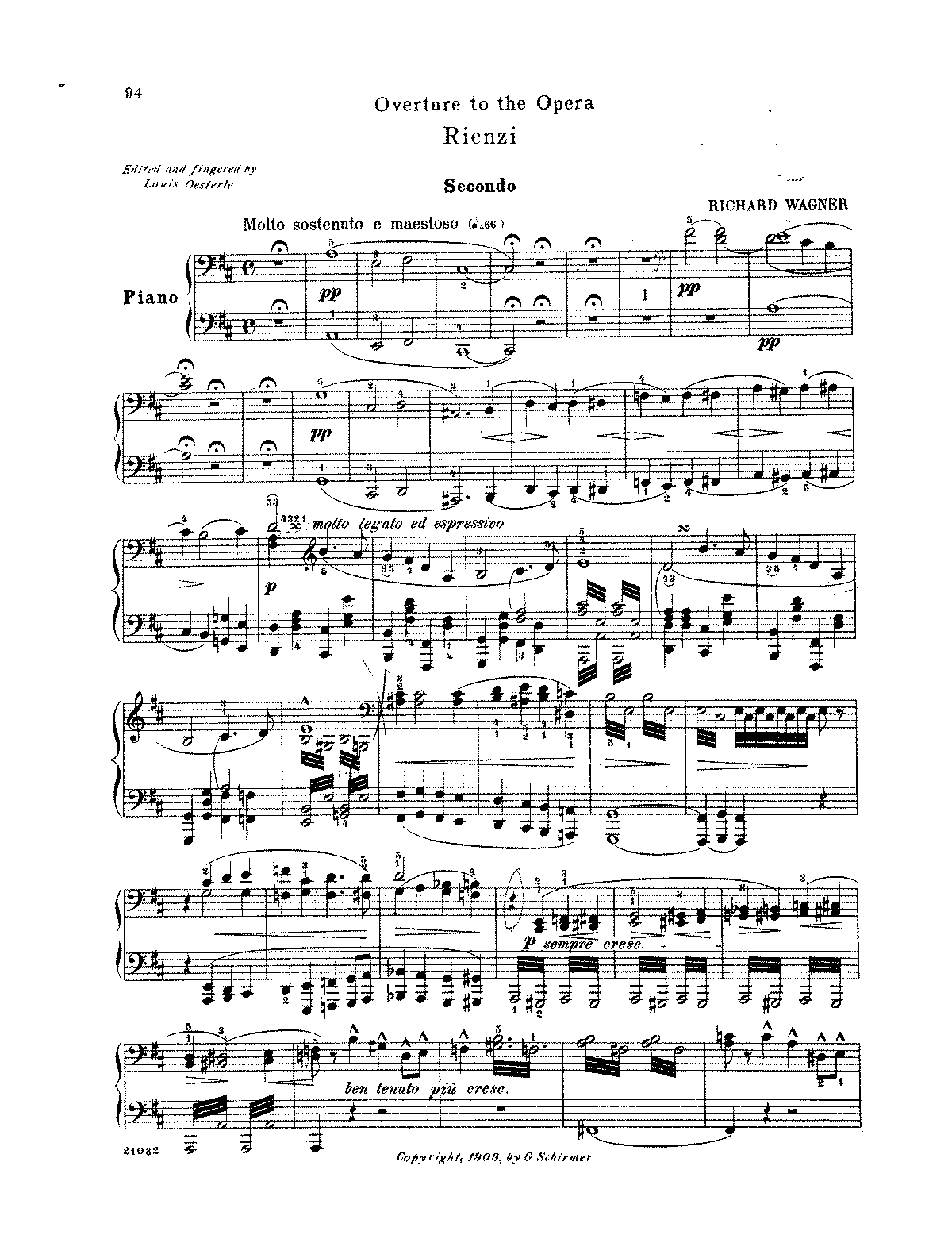 Rienzi, wwv 49 (wagner, richard) - imslp: free sheet music pdf download