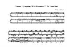 Symphony no.39 in e-flat major, k.543 (mozart, wolfgang amadeus)