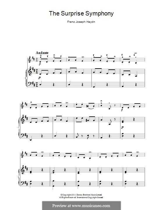 Symphony no.94 in g major, hob.i:94 (haydn, joseph)