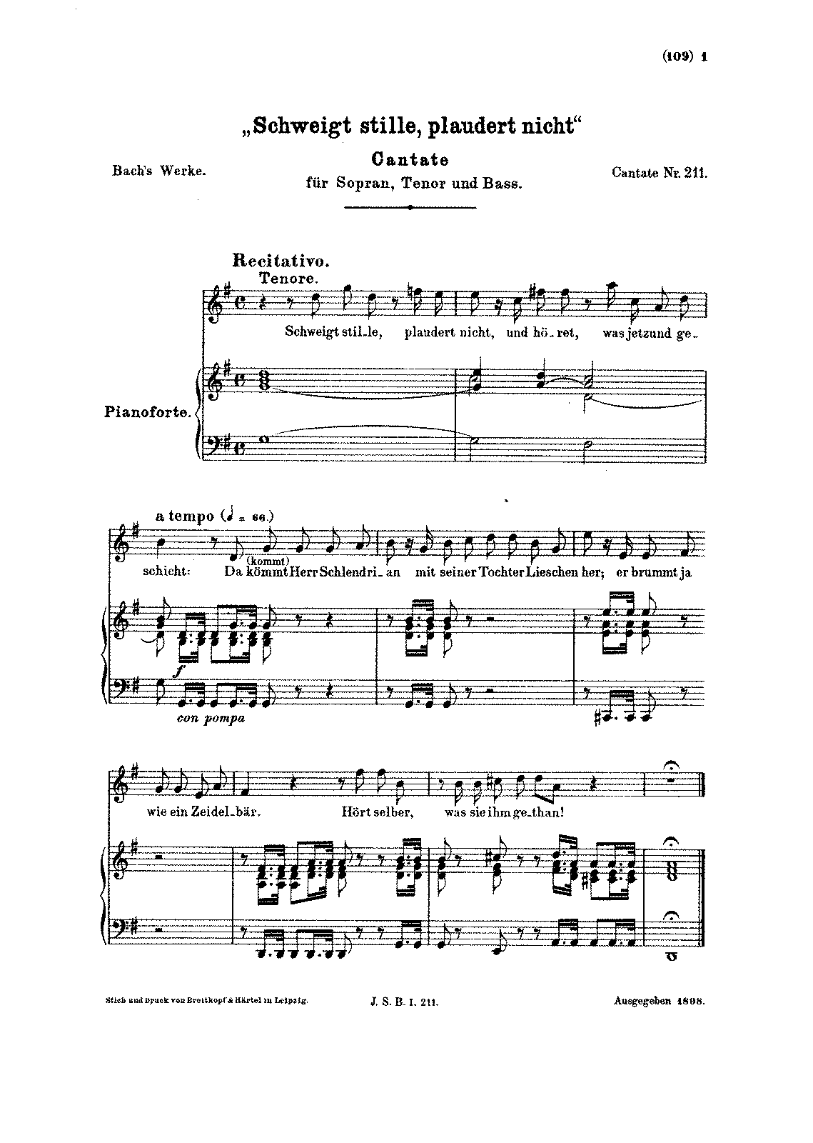 Бах. кантата no. 21 (cantata bwv 21) | belcanto.ru