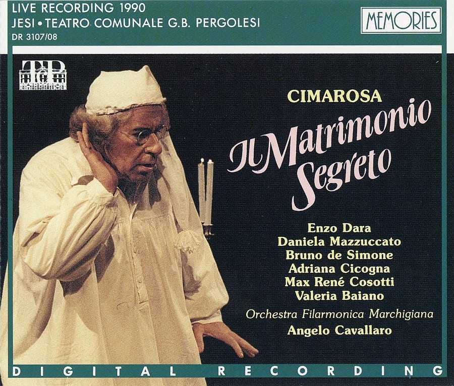 Il matrimonio segreto | domenico cimarosa | opera-arias.com