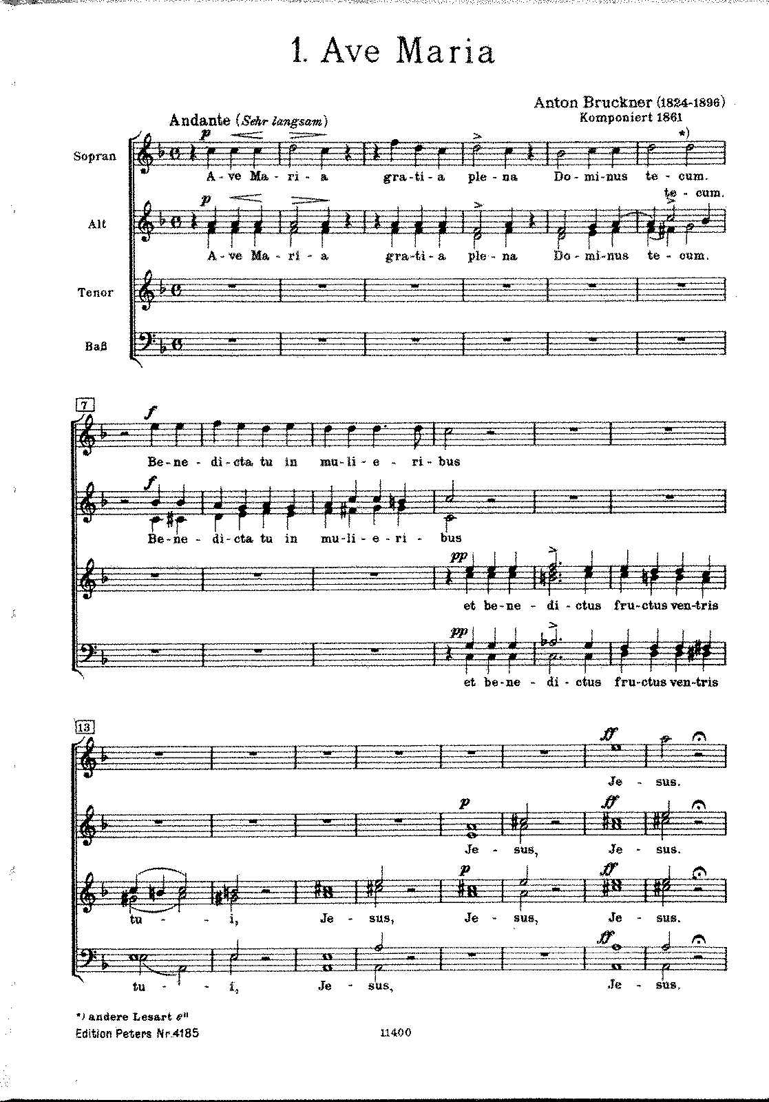 Брукнер. симфония no. 4 («романтическая»)