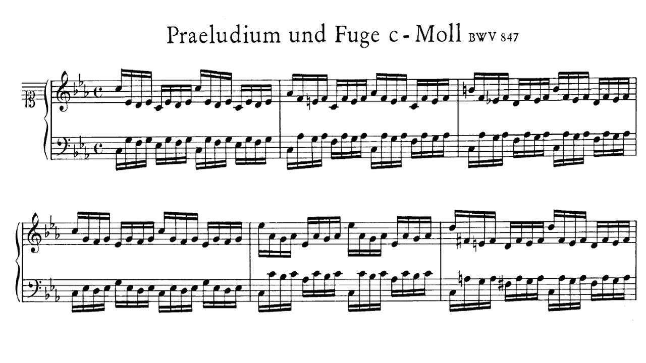 Прелюдия и фуга ля минор, bwv 543 - prelude and fugue in a minor, bwv 543