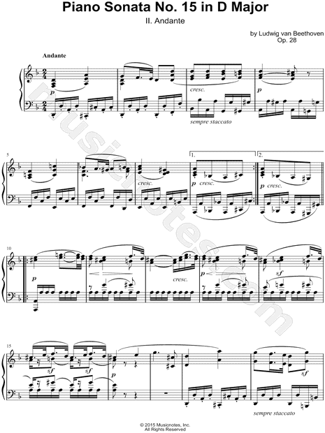 Piano sonata no.22, op.54 (beethoven, ludwig van)