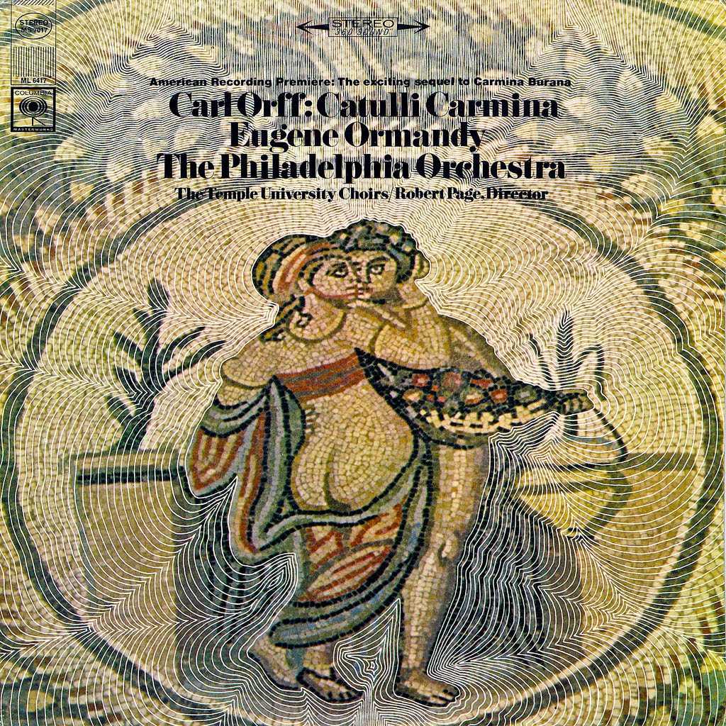 Карл орф
						catulli carmina