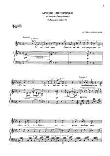 Снегурочка (римский-корсаков) - сюжет и краткое содержание, либретто, послушать арии и оперу онлайн бесплатно