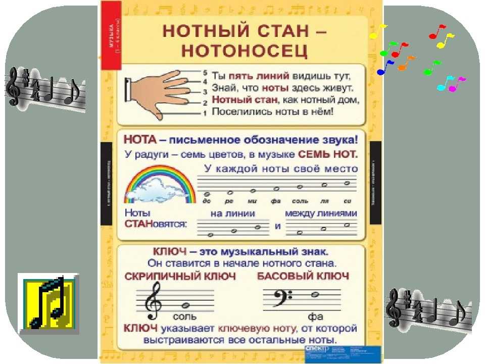 Как читать и считать ноты – подробная инструкция + фото