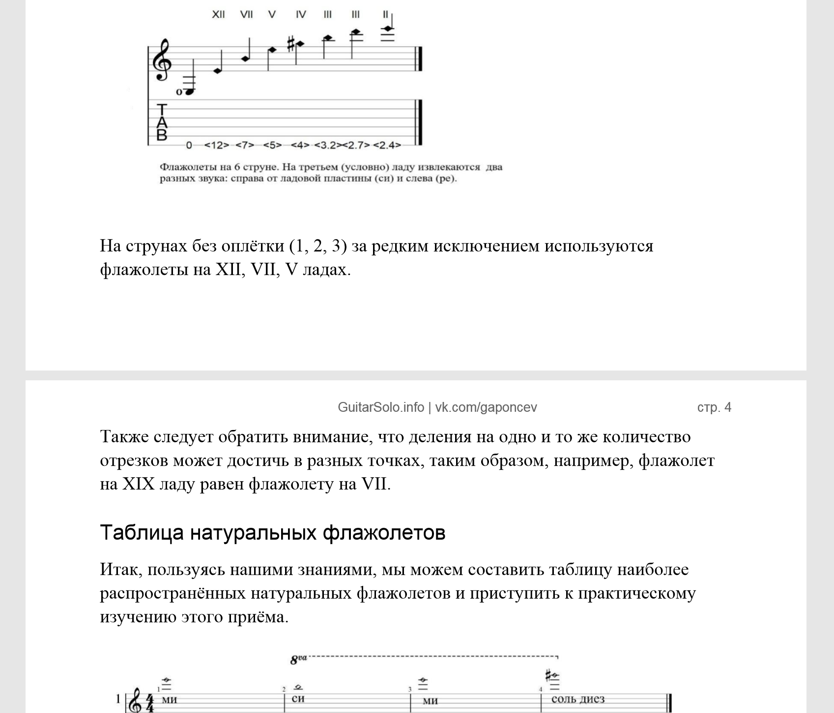 Как выполнить искусственный флажолет (гитарный визг)