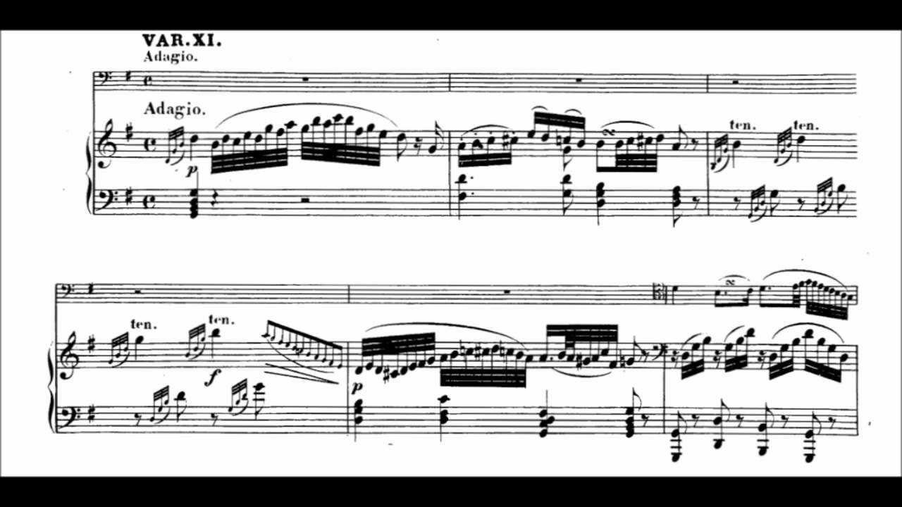 Бетховен. 32 вариации на оригинальную тему (до минор) (32 variations (c-moll)) | belcanto.ru
