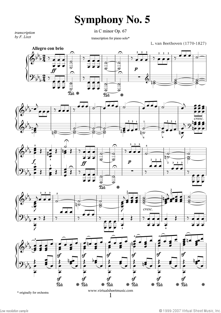 5 симфония бетховена (ор.67, c-moll)