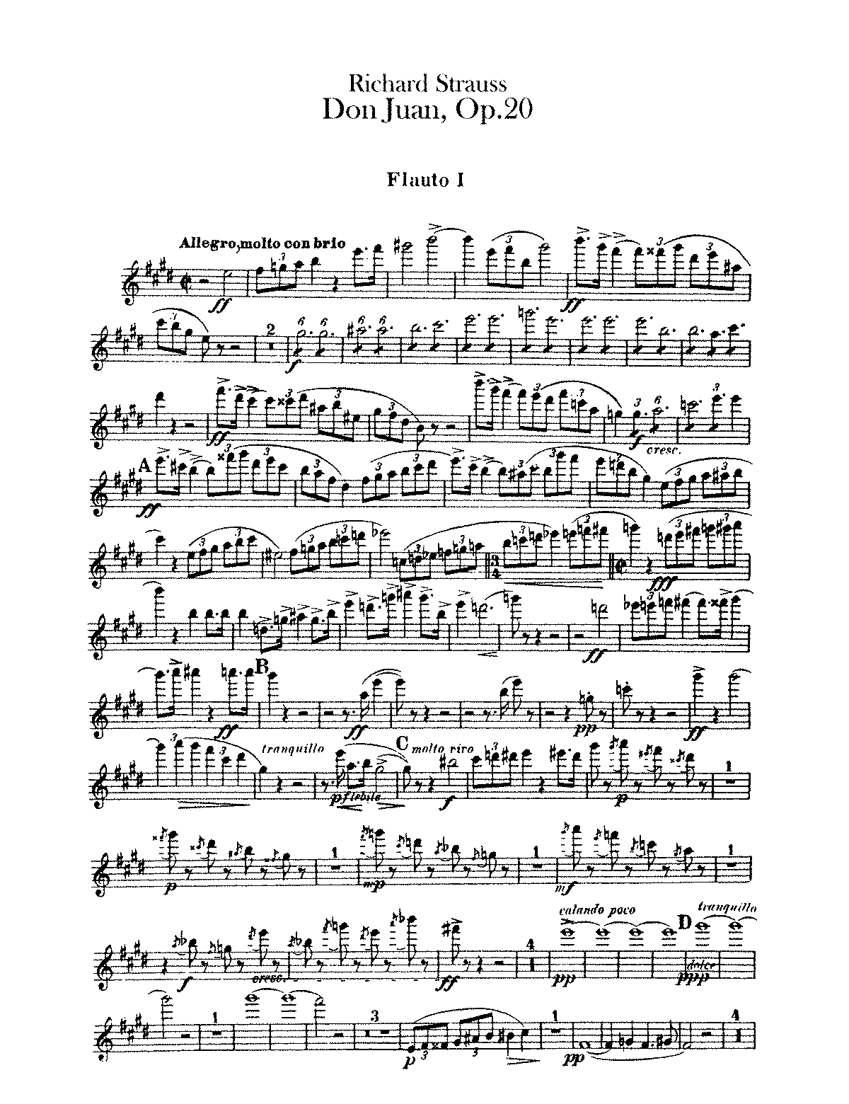 Штраус. «дон жуан» (don juan, op. 20) | belcanto.ru