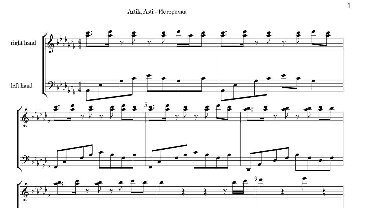 Текст песни поплыло асти. Артик и Асти Ноты. Artik Asti Ноты для фортепиано. Ноты Феникс Асти. Artik & Asti - истеричка.