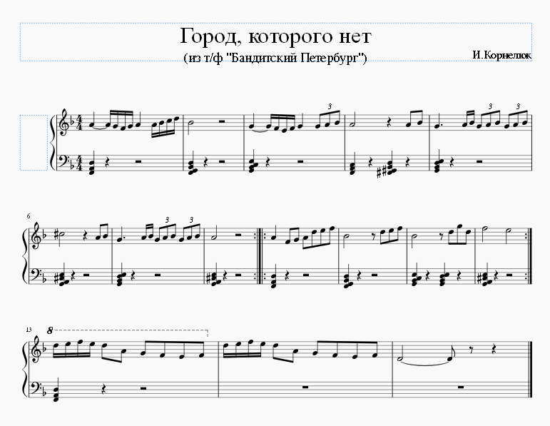 Смысл песни город которого нет