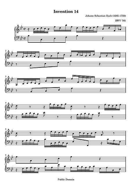 Инвенции и симфонии (бах) - inventions and sinfonias (bach)