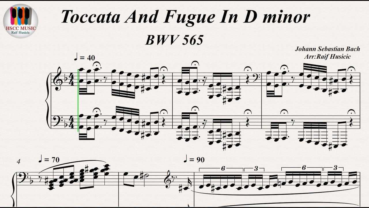 Toccata and fugue in d minor. Бах фуга Ре минор. Токката Ре минор Баха Ноты для фортепиано. Бах фуга Ре минор Ноты. Токката Баха Ноты.