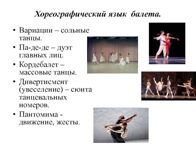 Сольный номер в балете. Хореографический язык балета. Презентация на тему хореография. Виды танцев в балете. Типы танцев в балете.