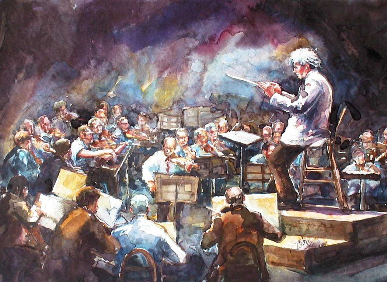 Звучит оркестр музыканты играют вальс. Оркестр живопись. Оркестр картина. Оркестр 19 век. Симфония картина.