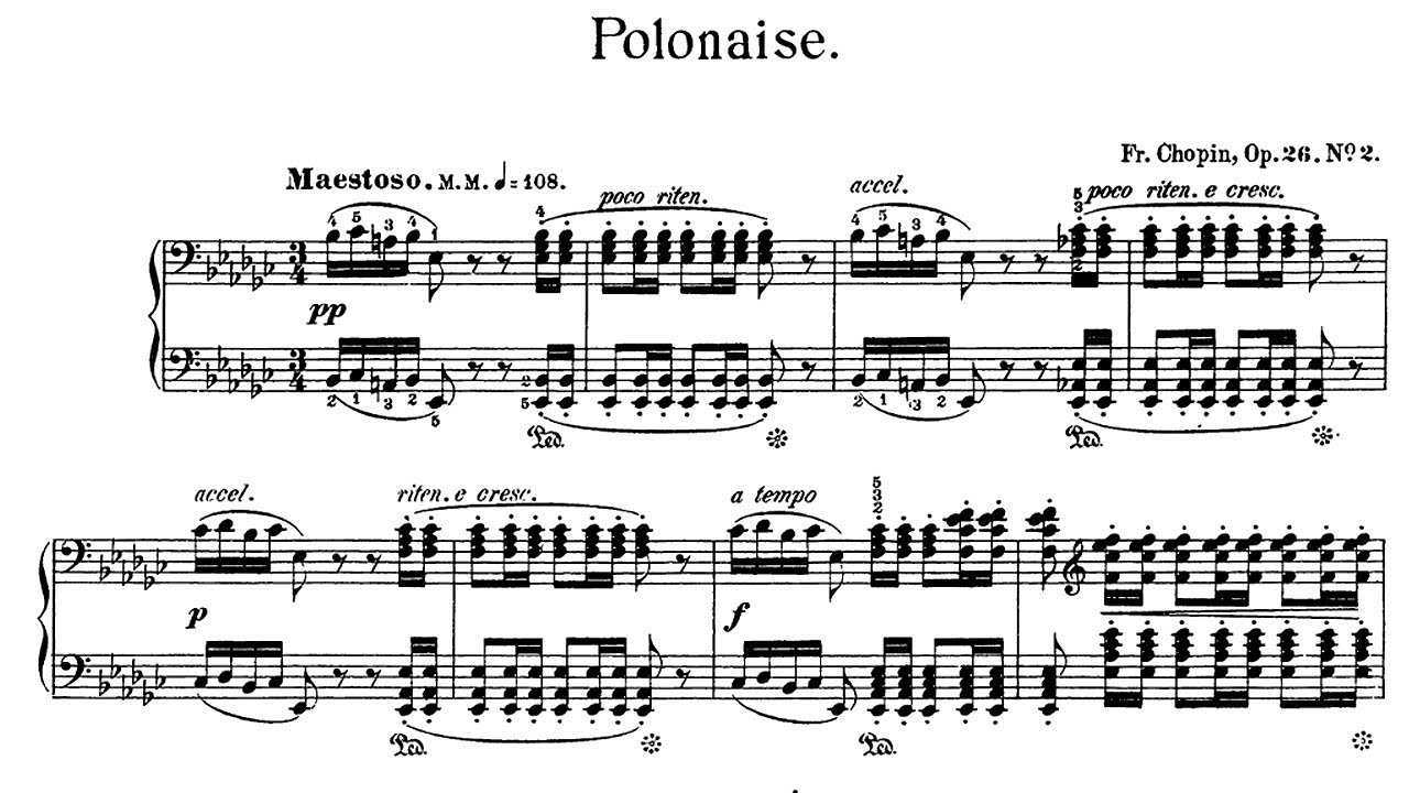 Шопен. полонезы (polonaises) | belcanto.ru