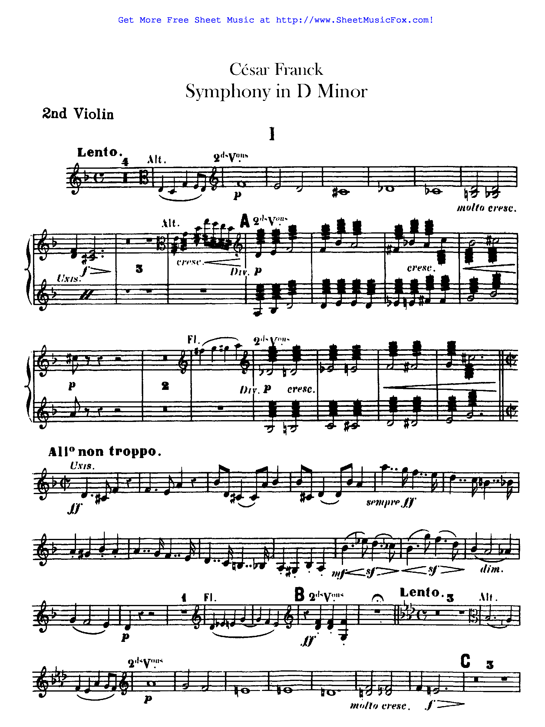 Симфония ре минор (франк) - symphony in d minor (franck) - dev.abcdef.wiki