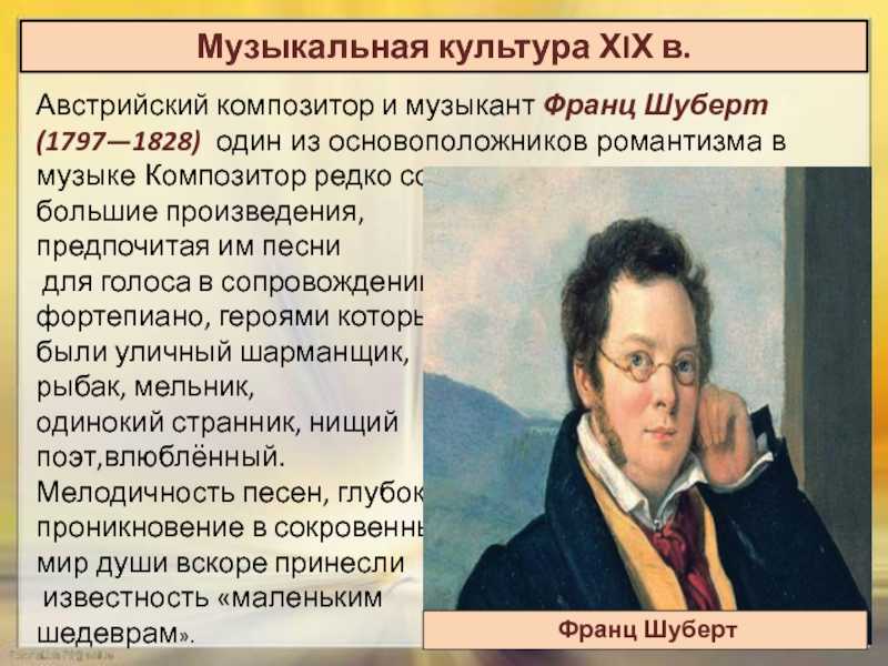 Франц шуберт