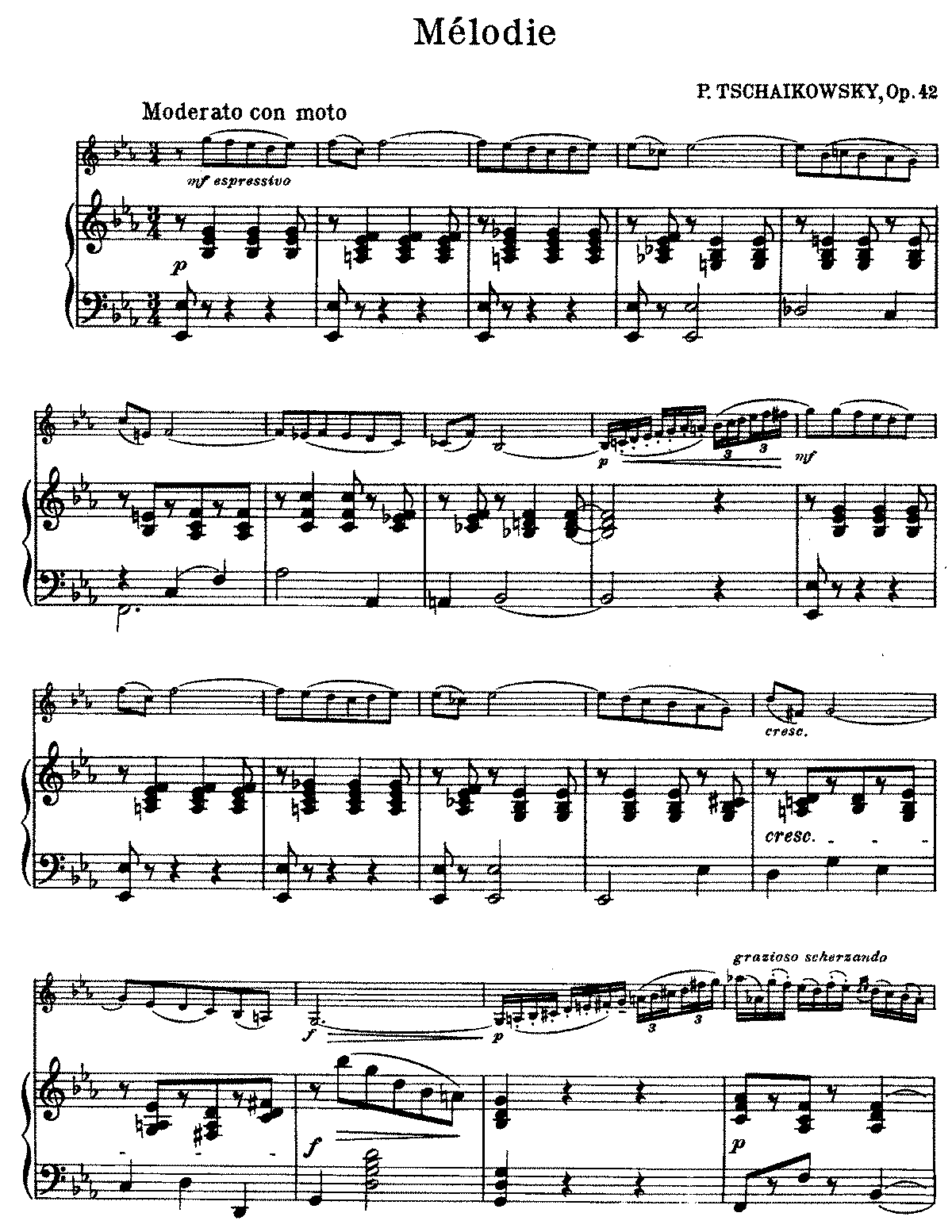 Violin concerto, op.35 (tchaikovsky, pyotr)