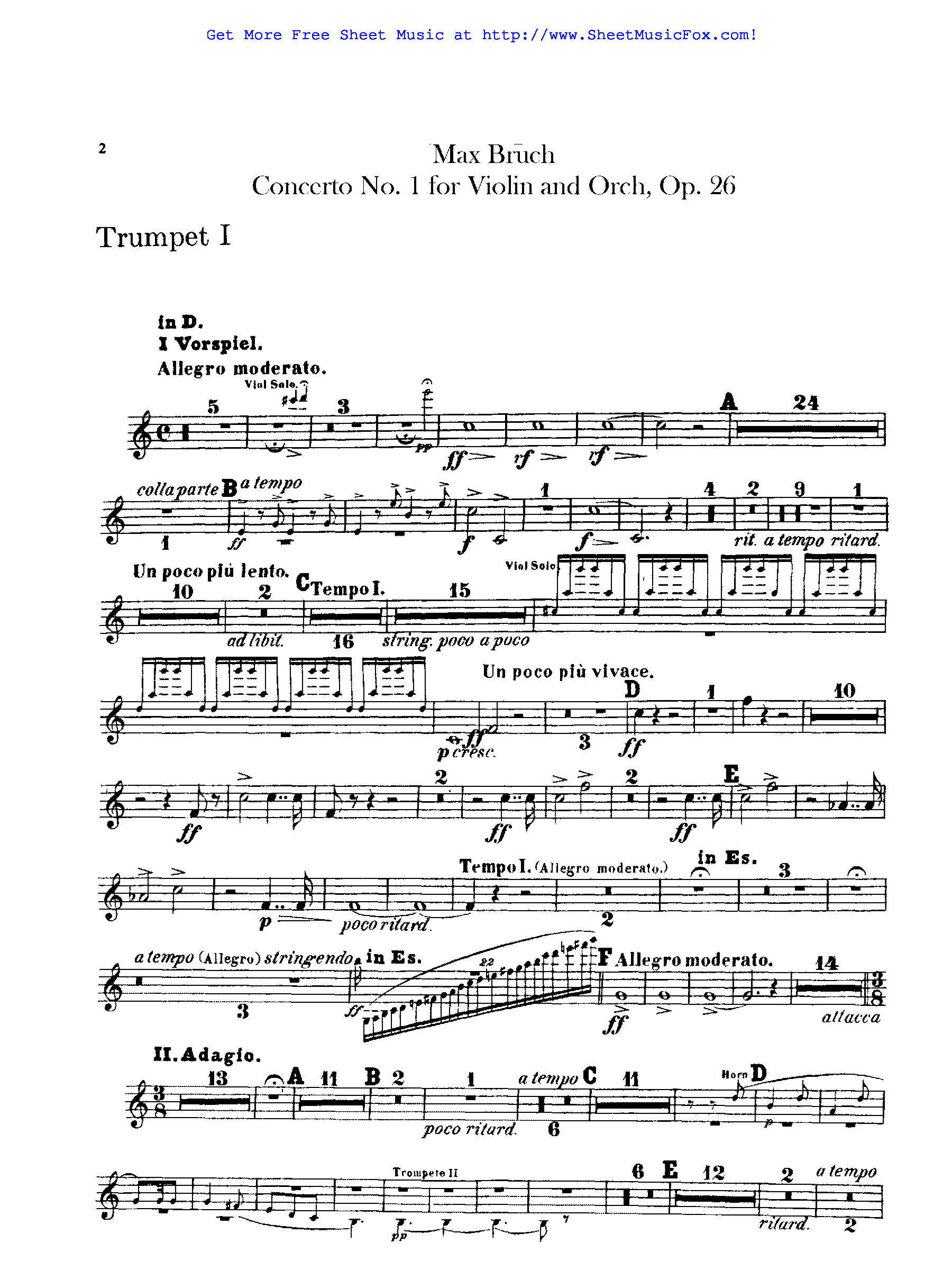 Концерт для скрипки № 1 (брух) — violin concerto no. 1 (bruch)