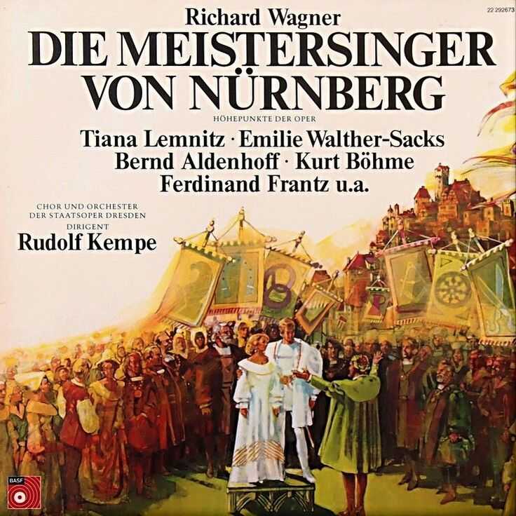 Опера вагнера «нюрнбергские мейстерзингеры» (die meistersinger von nürnberg) | classic-music.ru