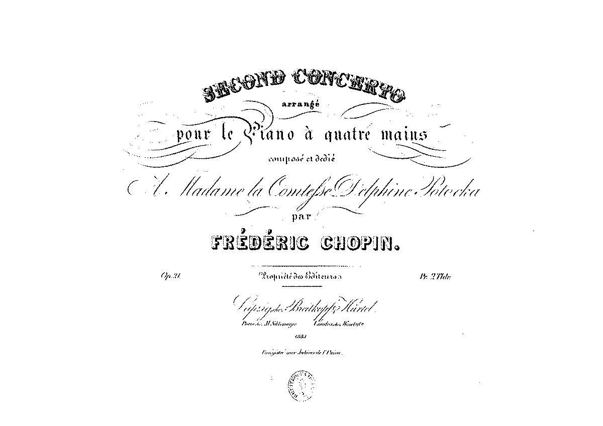 Шопен. фортепианный концерт no. 2, фа минор (piano concerto no. 2 (f-moll), op. 21)