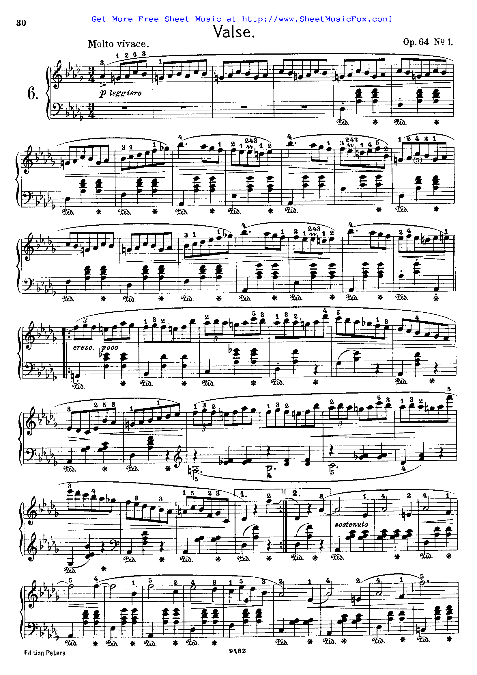Шопен. баллада no. 3, ля-бемоль мажор