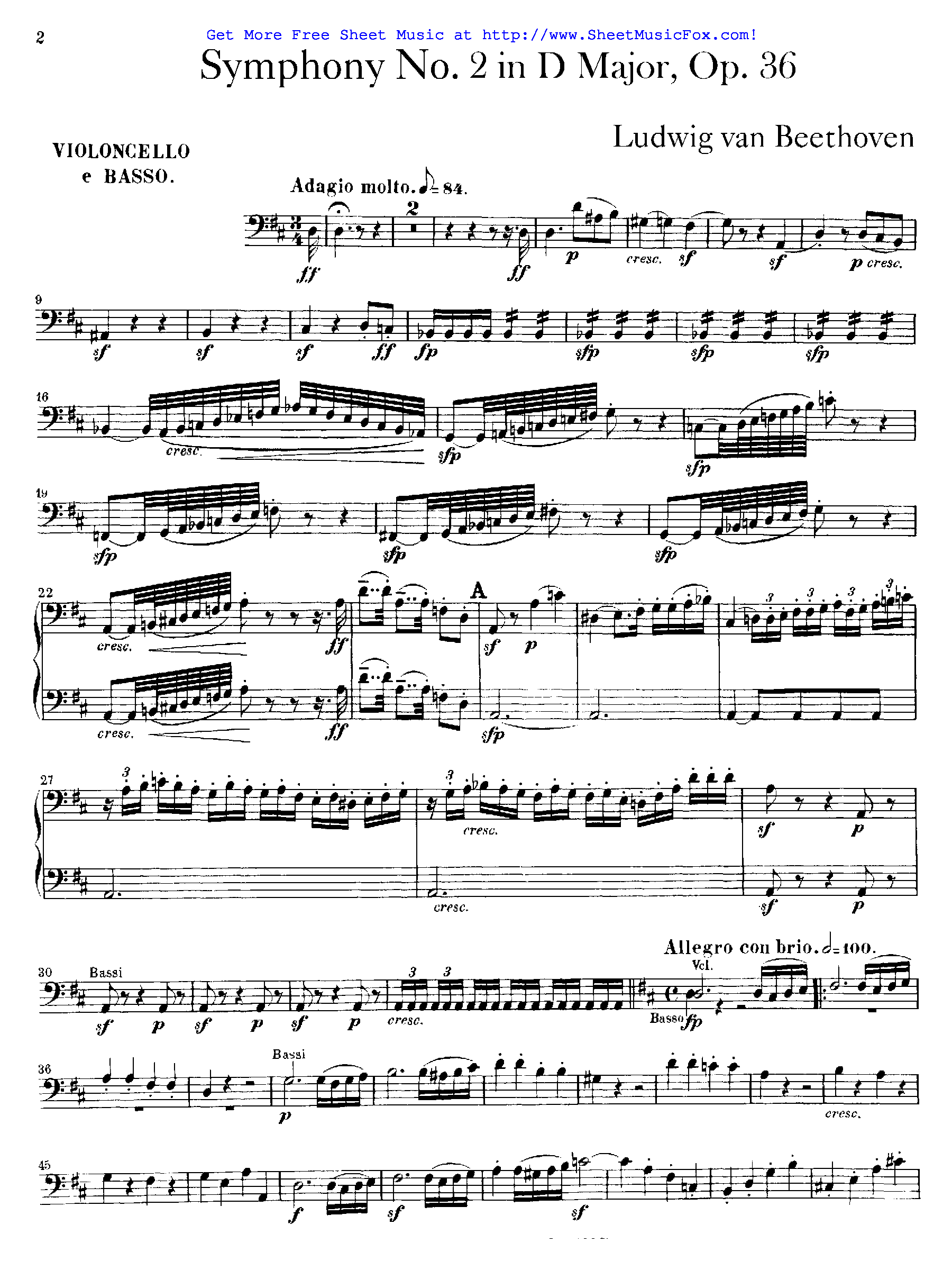 Бетховен. симфония no. 8