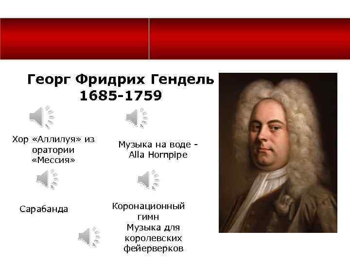 Творческий облик георга фридриха генделя