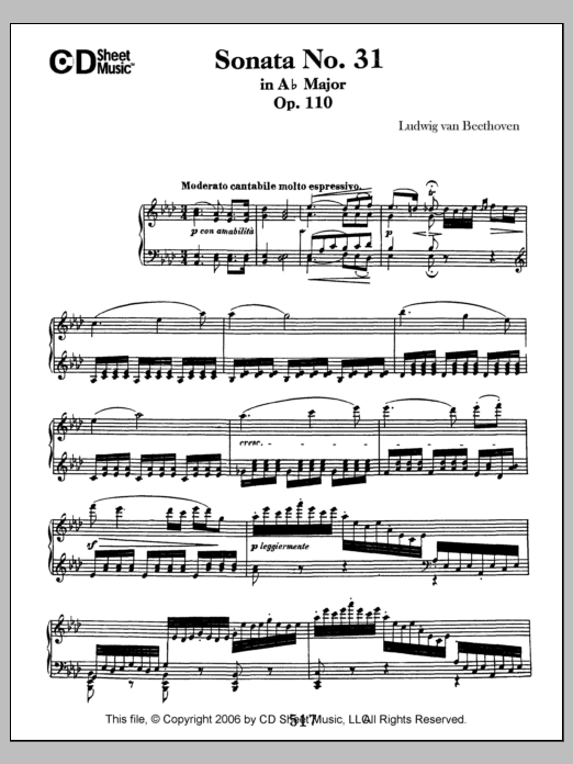Piano sonata no.16, op.31 no.1 (beethoven, ludwig van)