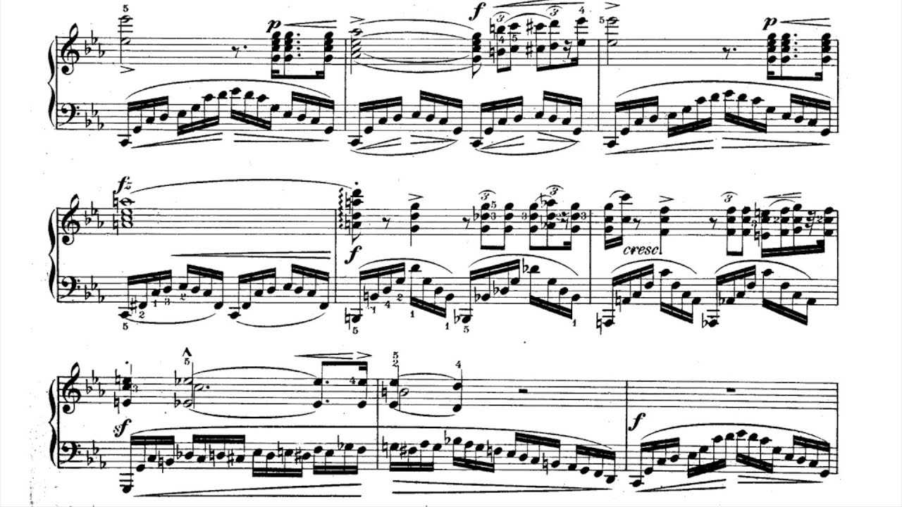Шопен. революционный этюд, до минор (étude révolutionnaire op. 10, no. 12 (c-moll)) | belcanto.ru