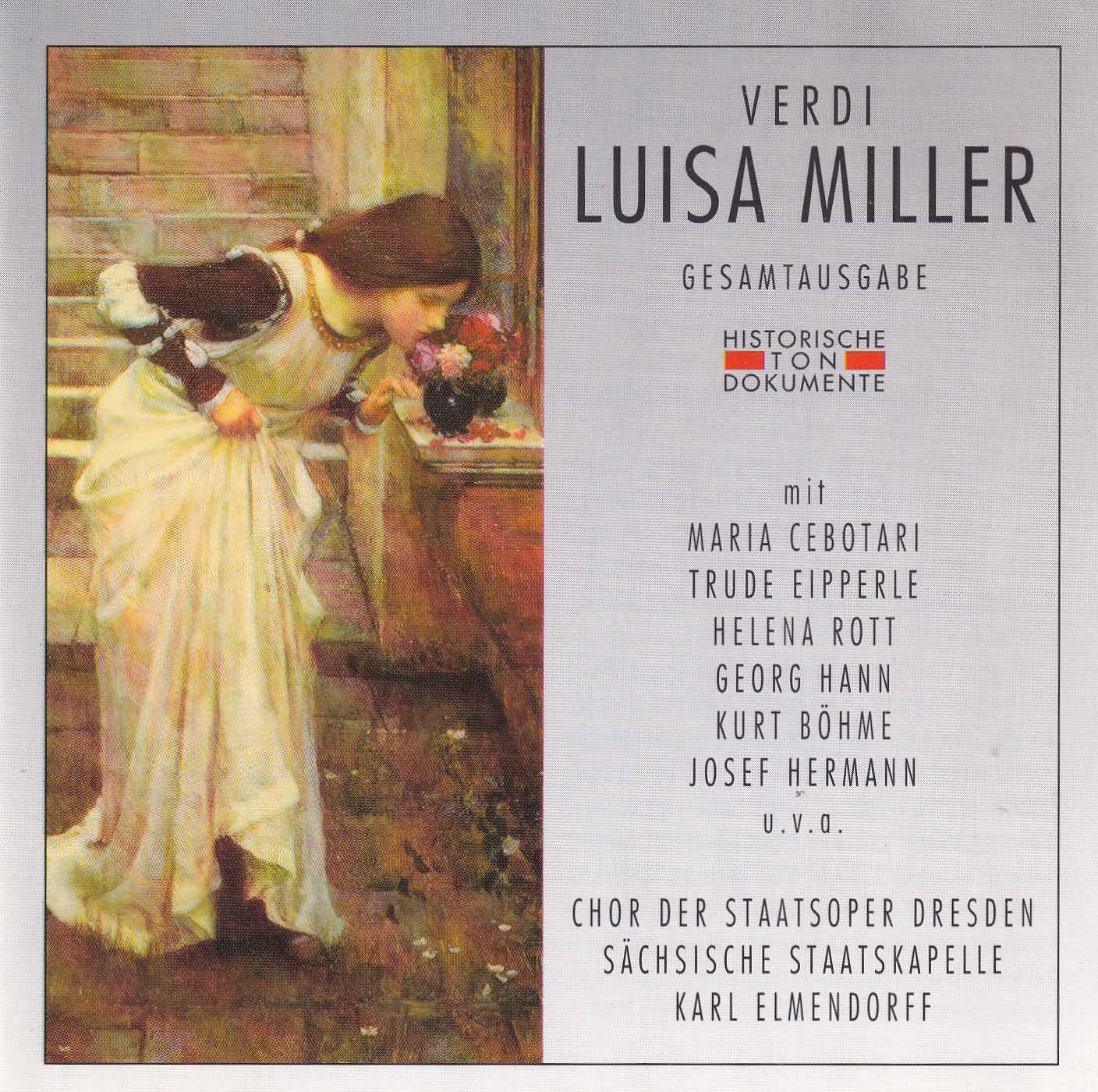 Опера миллер. Verdi Luisa Miller.